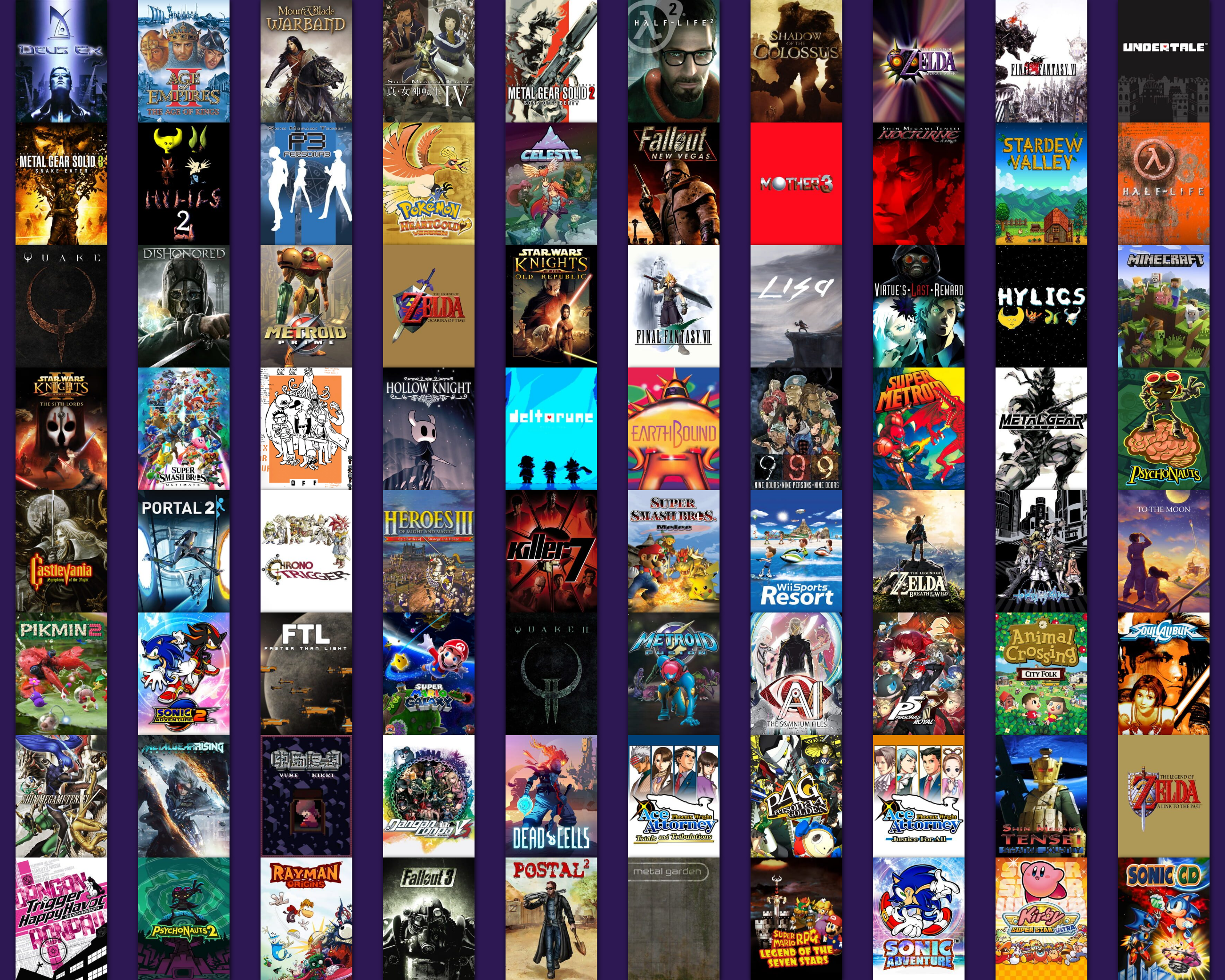 top games of all time